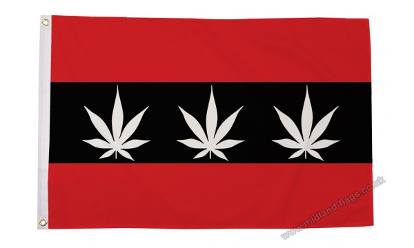 Amsterdam Marijuana Flag